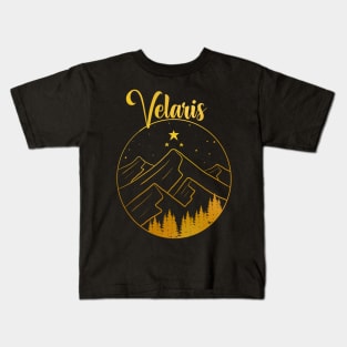 Velaris landscape golden design Kids T-Shirt